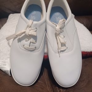 Women's  CITY Streaks leather, white sneakers